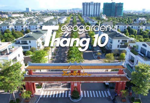 Tiến độ xây dựng Ecogarden: Diện mạo mới, nhịp sống mới